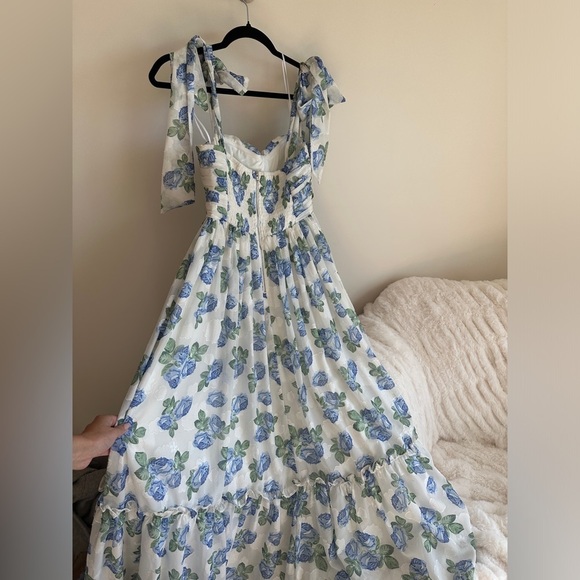 New with tags altard state aria ruched maxi dress - Picture 7 of 8